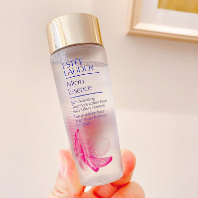 ESTEE LAUDER Micro Essence 櫻花微精華原生液50ml(1套2支)